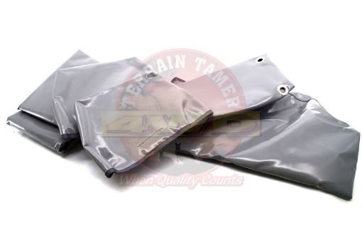Seat Cover Pvc Bucket & 3/4 Bench Seat Set