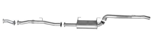 Hi Flow Dpf Back Exhaust Kit 409 Stainless Steel 4Jjit 3.0L