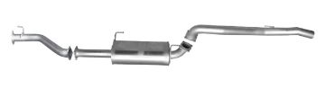 Hi Flow Dpf Back Exhaust Kit 409 Stainless Steel Lwni4 2.8L