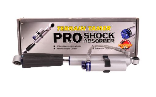 Shock Absorber Rear Pair Remote Res 8 Stage Adjustable