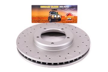 Slotted And Dimpled Rotor Suit Front Ttbbk07 & Ttbbk008 Kit