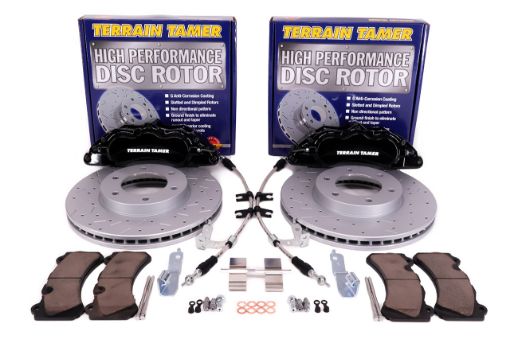 Tt Extreme Brake Kit 6 Pot Front Fits Within Oe 17" Wheels