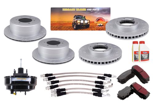 Tt Fortified Brake Upgrade Kit Non Abs 2 Bolt Master Cyl.