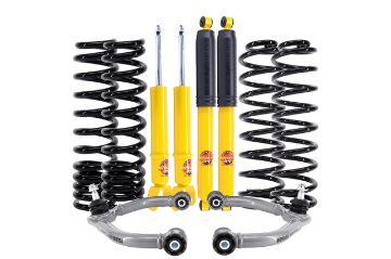Susp.Kit Inc Shocks Coil Springs & Upper Control Arms