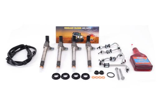 Injector Kit P4at Ford Mazda Inc.Injectors Gsk Seals Pipes