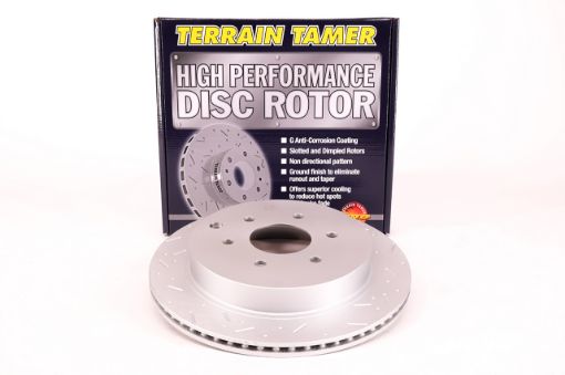 T/T Dimpled & Slotted Rotor Rear