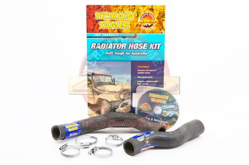 Radiator Hose Kit Jackaroo 2.8L Diesel 4Jb1t