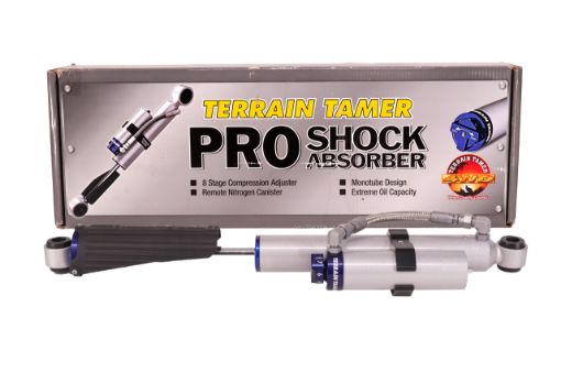 Shock Absorber Rear Pair Remote Res 8 Stage Adjust 40Mm Lift
