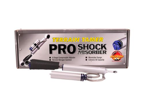 Shock Absorber Rear Pair Remote Res 8 Stage Adjust 50Mm Lift