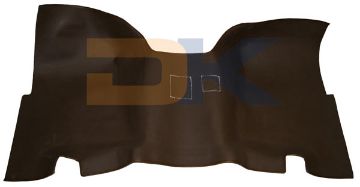 Mat, Frt & Rear     Floor Mat Sable Brown Vinyl Ute & Troopy
