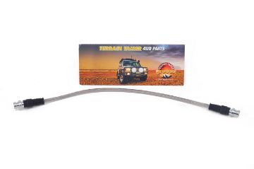 Braided Brake Hose Rear L/H +50Mm