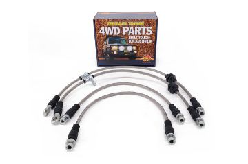 Braided Brake Hose Kit Suit Up To 50Mm Raised Vehicle