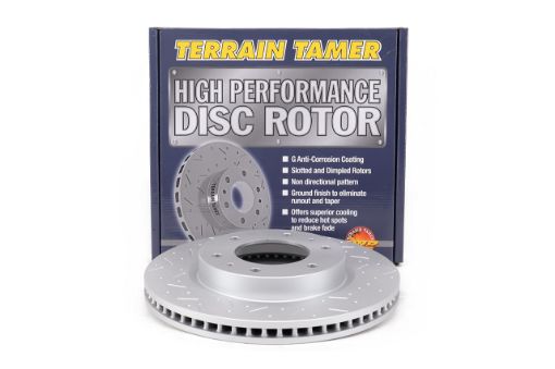 Disc Rotor Front Slotted And Dimpled T/T 320Mm