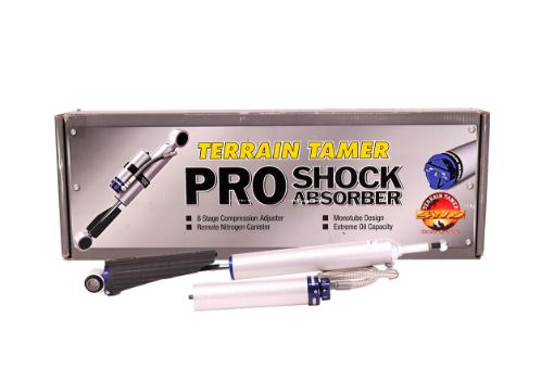 Shock Absorber Rear Pair Remote Res 8 Stage Adjust 50Mm Lift