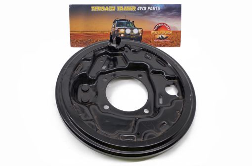 Backing Plate Rear L/H Suits Drum Brakes