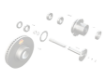 Nut Axle Stud Front Or Rear